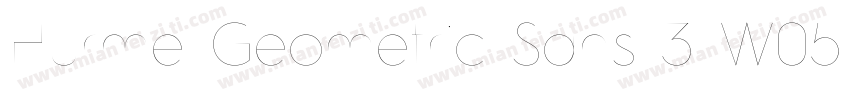 Hurme Geometric Sans 3 W05 SmBd字体转换